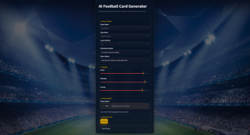 Football Card Generator thumbnail
